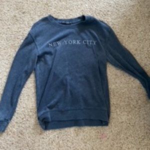 NYC long sleeved, Fifth&Sun, Dark blue, XS